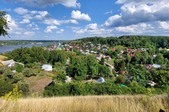 Плёс. Променад с видом на Волгу